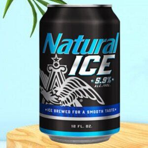 12oz Candle Natural Ice Beer Can Candles Handcrafted in Tennessee Scented
